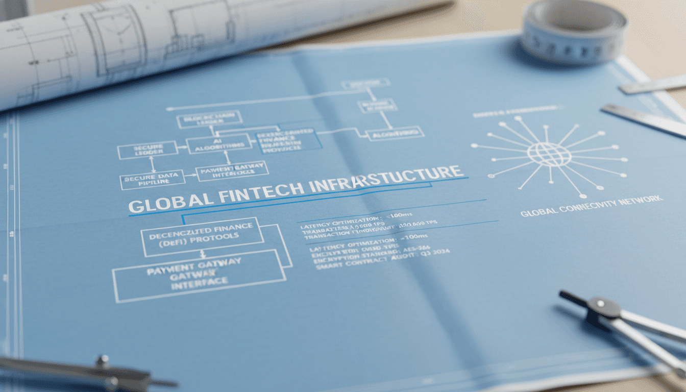 FinTech product architecture blueprint and technical design documentation