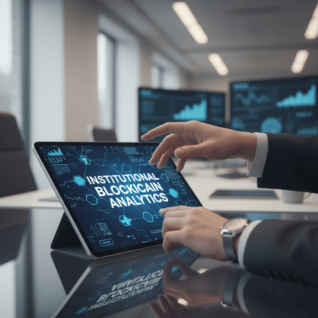 FinTech system architecture visualization on screen